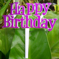 Hiasan tusuk happy birthday tusuk hbd hiasan tusuk happy birthday topper happy birthday
