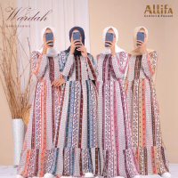 GAMIS WARDAH MOTIF SALUR RAYON VISCOVE PREMIUM