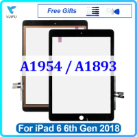 9.7'' For iPad 6 6th Gen 2018 Touch Screen A1893 A1954 Digitizer Front Glass Touch Panel For iPad 6 Replacement Repair Parts