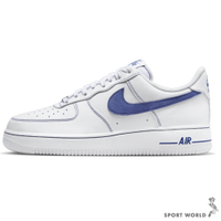 Nike 休閒鞋 男鞋 AF1 鐵牌 Air Force 1 07 LV8 白藍紅【運動世界】HQ2037-100