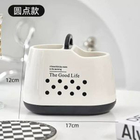 筷子簍收納盒家用高檔筷子筒廚房檯面刀叉匙羹餐具瀝水筷子桶
