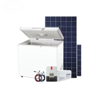 new product solar powered deep freezer refrigerator chest for home use