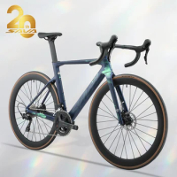 SAVA AK105 Full Carbon Fiber Road Bike 24 Speed Road Bike Race Bike 700c Adult Road Bike, CE+UCI Approved