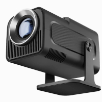 โปรเจ็กเตอร์ Android, Hy320, โปรเจ็กเตอร์โฮม 1080p จริง, แบบพกพา, 4K, ยอดนิยม, เหมาะสำหรับการค้าต่าง