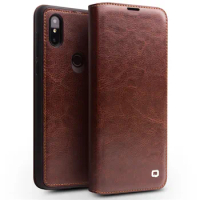Luxury Flip Genuine Leather Phone Cover For Xiaomi Mix3 Business Card Slot Pocket Wallet Natural Cowhide Protection Case Mi MIX3