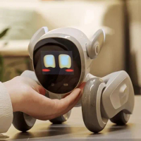 Loona Intelligent Robot Pet Dog Ai Emotional Interaction Virtual Pets Puzzle Electronic Accompany Pet Desktop Robot Companion