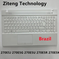 NEW Brazil Notebook Palmrest keyboard for Samsung 270E5G 270E5E 270E5J 270E5U 270E5R 270E5K Laptop keyboard C cover
