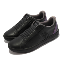 Royal Elastics 休閒鞋 Icon 2 X 皮革 男鞋 彈力帶系統 包覆 透氣 高回彈 穿搭 黑 紫 06313996