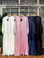 Journeyscarves Dress Gamis Baju Muslim Premium Ori Luna Maya Dress Polos