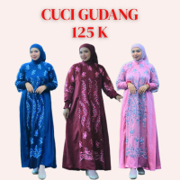 Abiyyuco TA9018 | Gamis Brokat Tile Mewah Dress Brukat Kondangan Wisuda Coklat Hijau sage hitam maro