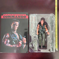NECA New Terminator Figure Schwarzenegger Commando T-800 Commando Arnold Action Figure Collection Model Christmas Birthday Gifts
