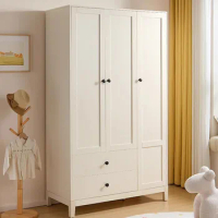 Organizer Open Closets Living Room Dresser Pantry Cabinet Sliding Door Wardrobe White Bookshelf Guarda Roupa Casal Furniture