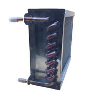 2HP fin &amp; tube heat exchanger is great choice for air dryer, freezer dryer,dehumdifier and heat pump clothes dryers as condenser