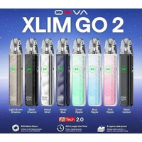 BUNDLING OXVA XLIM GO 2 POD WITH LIQUID OXPASSION 15ML BY OXVA ICE STRAWBERRY METAL BLUE
