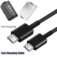 10pcs 1m 2M PD Type C Cable Usb c To Usb c Cable 25W Surper Fast Charging For Samsung Note 20 10 S10 S20 Ultra S9 htc LG