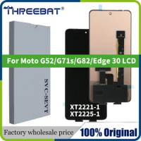 6.6“ Original For Motorola Moto G71s G52 G82 Edge30 LCD Display Screen Sensor Panel Digitizer Assembly Replacement Parts