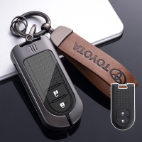 Toyota Rush Wigo 2021 - 2022 Keyless Metal Key Case Cover Keychain With Key Rope
