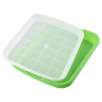 Microgreens Sprouting Tray Hydroponic/Sprouting Tray 33x26x5cm For Sprout Horticultural Hydroponic Systems Tray Gardening Tool