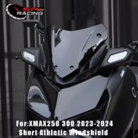 2023 For YAMAHA XMAX300 XMAX250 2023 2024 Motorcycle Sports Windshield Windscreen Sunshield Competition Windshield