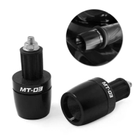 7/8"22mm Motorcycle Accessories Handlebar Grips Counterweight Ends Handle Bar Cap Cover Plug Slider For YAMAHA MT-03 MT03 MT 03