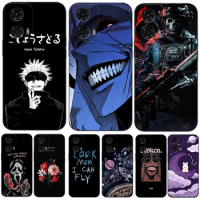 Case For Motorola MOTO G34 5G Case Soft Silicone Phone Cover Tpu cute anime army snake