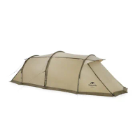 Naturehike outdoor camping one living room one bedroom UPF50+ Aries Tunnel tent for 4-6 person