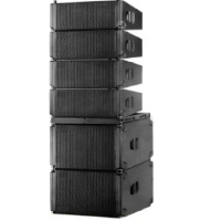 Outdoor Concert Sound Equipment with Double 10 inch Passive Line Array Speaker System for Stage Performance