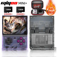 Miyoo Mini Plus Retro Handheld Game Console 3.5-inch IPS Screen Portable Rechargeable Open Source Video Game Player Emulator