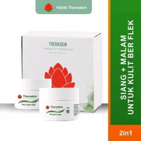 Theraskin Day Cream AHA + Renewal Cream Krim Pencerah Samarkan Flek Hitam Siang Malam