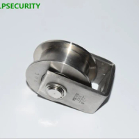 304 stainles steel gate roller /gate slide/gate wheel/gate pulley with H shape groove 2 inch model total height 54mm