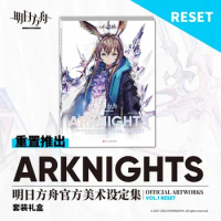 Arknights Official Artworks VOL 1 Reset Arknights Game Official Illustration Art Collection Book Cosplay Gift