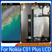 5.45" Original For Nokia C01 Plus LCD Display Touch Screen Digitizer For Nokia C01 Plus TA-1383 TA-1