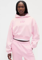 GAP Vintage Soft Crop Logo Hoodie