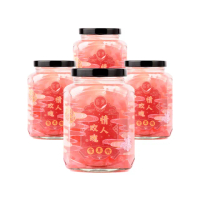 【究愛燕窩】情人玫瑰極濃雪耳燉四入組380ml/瓶(健康食品/低糖甜品/送禮首選/皮膚保養)