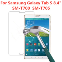 9H Hardness Tempered Glass Screen Protector For Samsung Galaxy Tab S 8.4 Inch SM-T700 T705 Explosion Proof Clear Protective Film