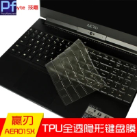 TPU Keyboard Cover Protector Laptop Ultra Thin for AERO 15 OLED (Intel 9th Gen) | Laptop 15.6" For Gigabyte Aero 15 15X