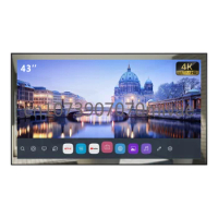 43 Inches WebOS Mirror Smart 4K TV WiFi for Bathroom Waterproof LED Television Built-in Alexa Bluetooth Hotel