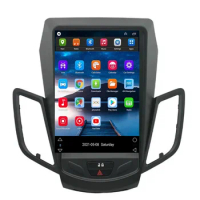 9.7"Android 13.0 vertical screen Tesla Style Car Radio For Ford Fiesta MK7 2009-2016 GPS Navigation Multimedia Screen Camera