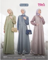 NIBRAS GAMIS RESYA 45  Madinah mix Supernova By NIBRAS GAMIS SIMPLE NEW ARRIVAL