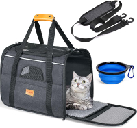 Morpilot Cat Carrier Soft - Portable  Carrier for Small or Medium Cats Dogs and Puppy up to 14lbs Ai
