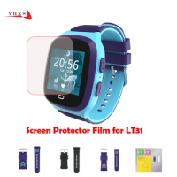 HD Glass Screen Protector Film Strap watchband wristband for LT31 Baby Kids Child Smart Watch Smartwatch Accessories