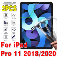 2 Pcs Tempered Glass for IPad Pro 11 2021 A2337 NEW Tablet Screen Protector for Ipad Pro 11 2018 2020 A2228 A2230 Glass