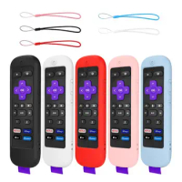 2022 Dustproof Cover for Roku Ultra Remote Control Smart TV Stick Silicone Case Replacement Shockproof Protective Cover