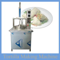 Automatic Restaurant Tortilla Making Machine / Dough Press Machine / Roasted Duck Cake Press Machine