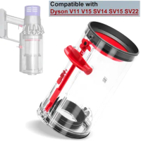 Dyson V11 V15 Vacuum Cleaner Dust Bin Replacement Suitable for Dyson V11 V15 SV14 SV15 SV22 Dustbin Parts Compatible