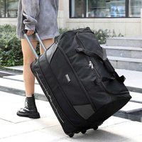 📣📣📣拉桿包旅行包  牛津布拉桿行李包👜👜  大容量學生住校打工可拖輪袋裝被子 🔥