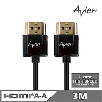 【Avier】HDMI A-A傳輸線~1.4超薄極細版/3M