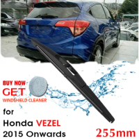Car Wiper blade Rear Back Window Windscreen Windshield Wipers For Honda Vezel Hatchback 255mm 2015 Onwards Auto Accessories