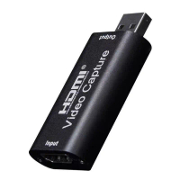 การ์ดจับภาพวิดีโอ HDMI, เข้ากันได้กับหลายแพลตฟอร์ม, การบันทึกกล้องวงจรปิด USB, เหมาะสำหรับโทรศัพท์มื