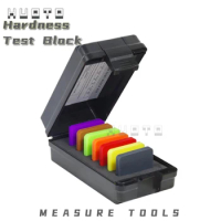 HUOTO Shore Hardness Test Block type A/D for shore Durometer/ rubber hardness tester/Shore Hardness Test Block Kit